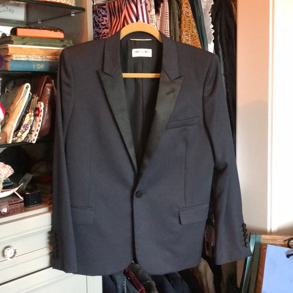 Saint Laurent Tuxedo Jacket - Picture 1 of 3